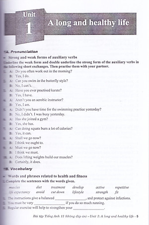 Bài tập tiếng anh 11 - Kết nối tri thức - Tặng kèm đáp án bằng file