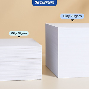 Combo 5/10 Ream giấy A4 70 gsm Thiên Long Copy Plus PP-003 (500 tờ) - Hàng nhập khẩu