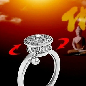 NHẪN KINH LUÂN KHẮC OMANI CÓ THỂ XOAY TẶNG HỘP ĐỰNG