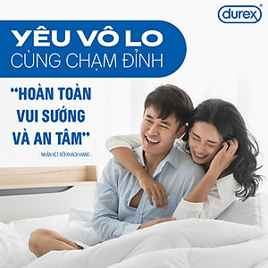 Combo Bao cao su Durex Fetherlite tặng áo mưa độc quyền Durex