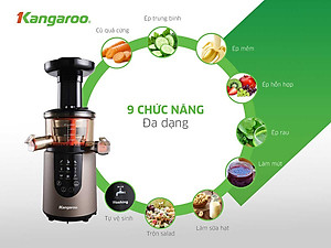 Máy Ép Chậm Kangaroo KG180SJD (180W) - Hàng Chính Hãng
