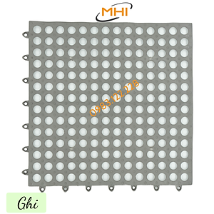 Thảm nhựa lót sàn nhà vệ sinh MHI. Vỉ nhựa lót sàn chống trơn Trải Sàn Nhà Tắm/Vệ Sinh/Nhà Bếp.