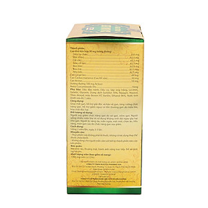 Cà Gai Leo Gold Tex giúp giải độc tăng cường chức năng gan Chai 50 viên