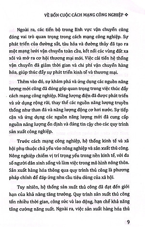 Về Bốn Cuộc Cách Mạng Công Nghiệp