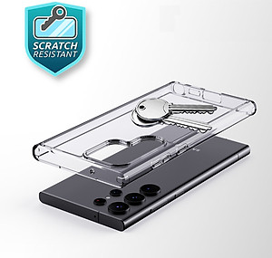 Ốp lưng chống sốc cho Samsung Galaxy S23, S23 Plus, S23 Ultra hiệu Likgus Crashproof (siêu mỏng, chống chịu mọi va đập, chống ố vàng) - Hàng nhập khẩu