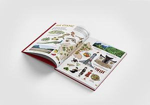 Sách Đất Nước Gấm Hoa - Atlas Việt Nam