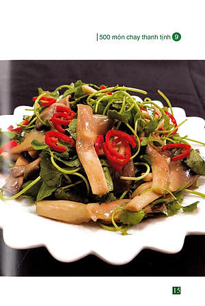 Sách 500 Món Chay Thanh Tịnh - Tập 9