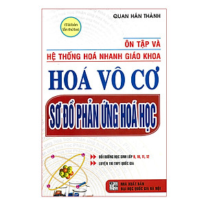 Sách Ôn Tập Và Hệ Thống Hóa Nhanh Giáo Khoa Hóa Vô Cơ Sơ Đồ Phản Ứng Hóa Học