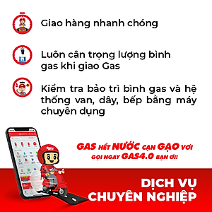 Gas4.0 &more [E-voucher] - Voucher giảm giá 50k cho sản phẩm bình Gas 12kg
