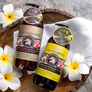 Dầu Gội Đầu Phục Hồi Tóc Yếu Dễ Gãy Rụng Chiết Xuất Tinh Dầu Ngựa Deve Natural Oil Shampoo (Chai 480 mL)