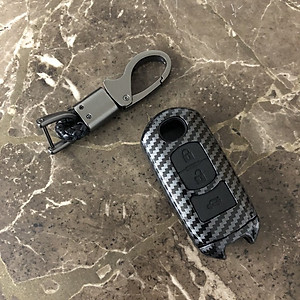 Bao da cacbon cao cấp bọc chìa khóa hãng xe  Mazda