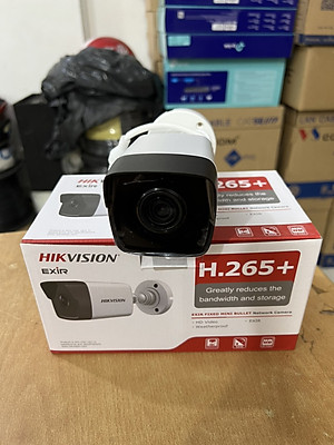 Camera IP POE thân trụ 2MP HIKVISION DS-2CD1023G0E-I(L) hàng chính hãng