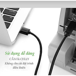 Cáp máy in USB 2.0 UGREEN US104 10845 - Hãng chính hãng