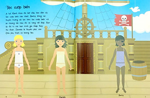 Sách Dán Hình Sáng Tạo Trang Phục Búp Bê - Những Bộ Váy Lộng Lẫy