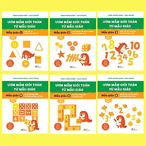Combo 6 Cuốn: "Ươm Mầm Giỏi Toán Từ Mẫu Giáo"