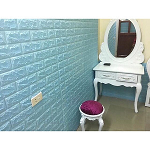 Bộ 10 Miếng Xốp Dán Tường 3D Chịu lực, chống nước, chống ẩm mốc 70x77cm DT26