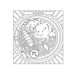 Sách Tô Màu Chiêm Tinh - Tô Màu Theo Cách Của Bạn Để Khai Mở Trực Giác Diệu Kỳ