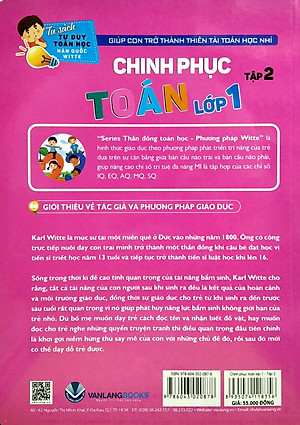 Tủ Sách Tư Duy Toán Học HQ - Chinh Phục Toán Lớp 1 Tập 2