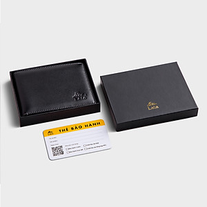 Ví nam da bò Lata ( Thời trang nam - Ví da thật LVN80 )