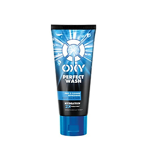 Sữa rửa mặt cho nam Oxy sạch sâu mát lạnh dạng kem Oxy Perfect Wash 100g