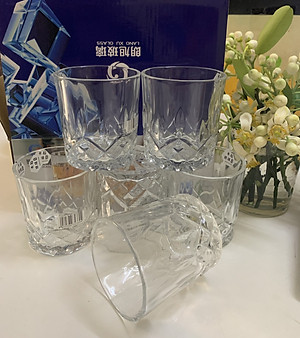 Bộ 6 ly thủy tinh cao cấp - VD43