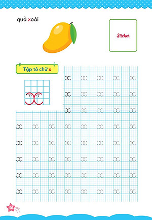 Sách Cùng Khủng Long Học Nét Cơ Bản Quyển 3 (Chữ Cái Đầu Tiên) Bé Trai
