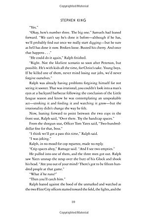 Sách Stephen King: The Outsider (Hardcover)