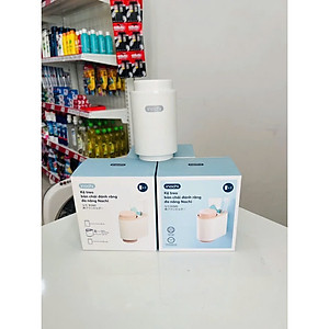 Kệ treo bàn chải đánh răng đa năng Nachi 2 cốc chất liệu nhựa nguyên sinh an toàn - Chính hãng inochi ( Tặng kèm khăn lau pakasa) Giao màu ngẫu nhiên