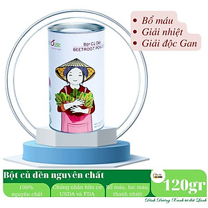 Bột củ dền hữu cơ nguyên chất sấy lạnh Dalahouse - Thúc đẩy sức khỏe tim mạch, hỗ trợ giải độc gan, tăng cường thể lực