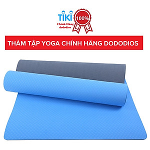 [CHỌN MÀU] THẢM TẬP YOGA, GYM 2 LỚP+ TÚI ĐỰNG THẢM TẬP YOGA + DÂY BUỘC CHUYÊN DỤNG - CHÍNH HÃNG DODODIOS