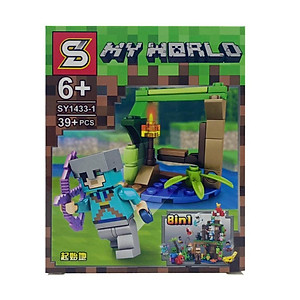 Đồ chơi xếp hình, lắp ráp 30 - 60 PCS kích thích tư duy cho bé từ 6 tuổi trở lên - Giao mẫu ngẫu nhiên