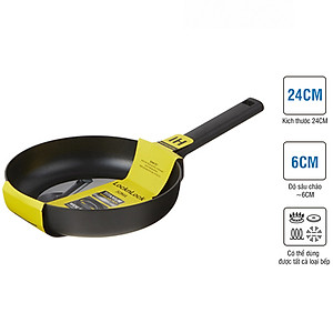 Chảo Rán Lock&Lock Soma - Màu Đen (Có Thể Sử Dụng Bếp Từ)
