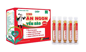 Lisse ￼Siro ăn ngon yến sào Fukid ( hộp 20 ống) - Ăn ngon, kích thích tiêu hoá, tăng miễn dịch cho trẻ