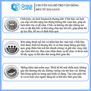 Đai Chống Gù Lưng Grace Care LB224 - Giữ Cột Sống Thẳng, Điều Chình Tư Thế, Phòng Đau Lưng