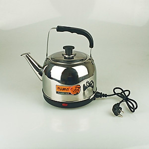 Ấm siêu tốc inox Fujika dung tích 4Lit/5Lit, công suất 1500W-Hàng chính hãng
