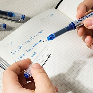 Bút Gel 0.5 mm - Deli EQ400-BL - Mực Xanh