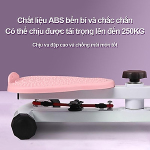 Bàn xoay eo 3004R Xoay eo giảm cân, tập bụng, kết hợp massage chân