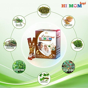 Lợi sữa Himom dạng cao lỏng cao cấp hỗ trợ tăng tiết sữa, giảm nguy cơ tắc tuyến sữa (hộp 30 gói)