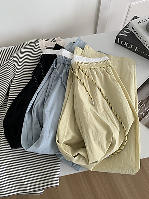 Quần ống rộng nữ, chất liệu Lụa gió cao cấp, mềm mịn, mát mẻ, Quần dài nữ form rộng thoải mái form 40-62 kg