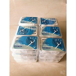 Tăm chỉ nha khoa tiệt trùng hộp 50 cái