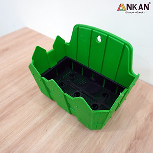 Chậu Nhựa Trồng Cây ANKAN Để Treo Ban Công, Treo Tường, Ngoài Trời, Sân Vườn, Kích Thước 24 x 19cm, Nhựa Cao Cấp