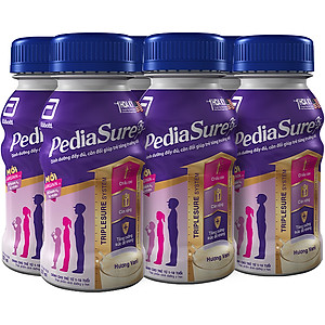 Thùng 24 Chai Sữa Nước Abbott Pediasure Vani 237ml cho trẻ từ 1-10 tuổi