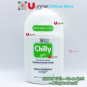 Dung dịch vệ sinh phụ nữ Chilly Gel Tươi Mát 200ml