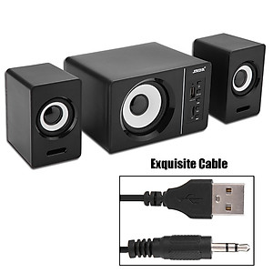 Hàng Chính Hãng - Loa Máy Vi Tính SADA D-200D, Hỗ Trợ Bluetooth, USB, Thẻ Nhớ