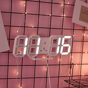 Đồng hồ báo thức điện tử để bàn màn hình đa chức năng thời gian, lịch, báo thức, nhiệt độ - Giao Màu Ngẫu Nhiên