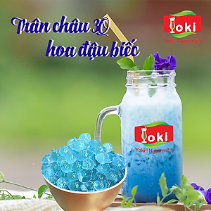 Trân châu 3Q hoa đậu biếc Yoki