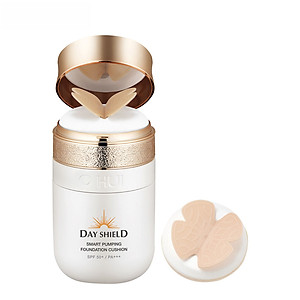 Phấn nước chống nắng che khuyết điểm OHUI Day Shield Smart Pumping Foundation Cushion SPF50+/Pa+++ 30ml màu 01 sắc da sáng