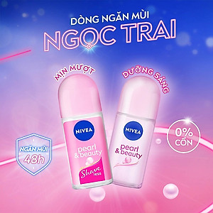 Lăn Ngăn Mùi NIVEA Pearl & Beauty Ngọc Trai Quyến Rũ (50ml) - 83735