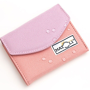 Ví cầm tay nữ mini cute BST The Button Wallet V5 chính hãng NATLOLI nhỏ gọn kháng nước nhiều ngăn cao cấp