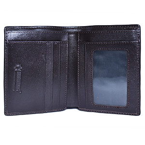 Ví Nam Huy Hoàng HT2408 (10 x 12.5 cm) - Nâu Đất